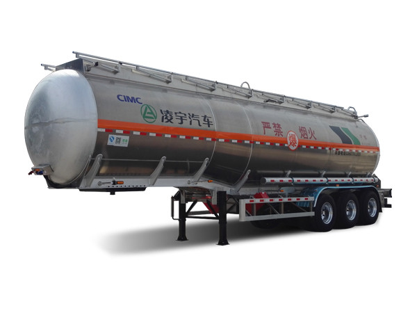 45.5方鋁合金易燃液體運輸半挂車