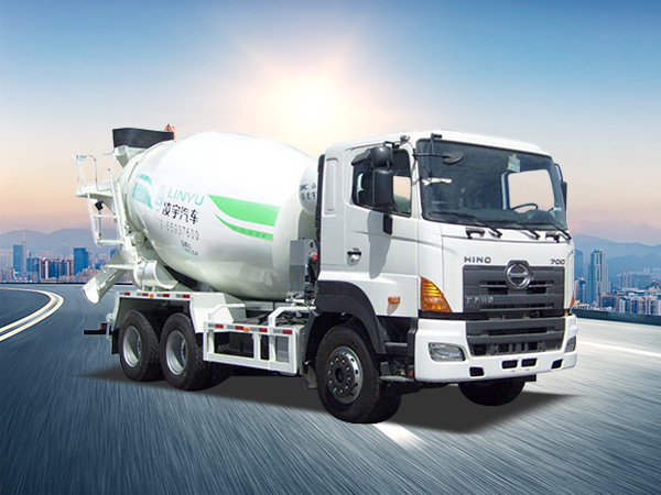 廣汽日野 6×4混凝土攪拌運輸車
